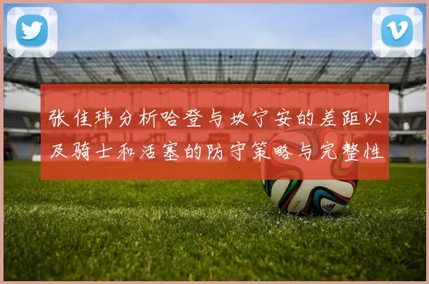 张佳玮分析哈登与坎宁安的差距以及骑士和活塞的防守策略与完整性